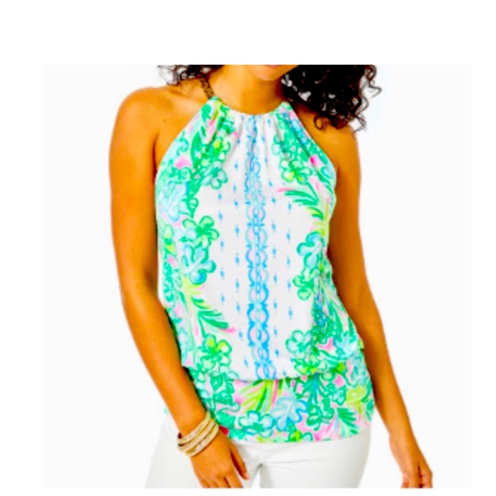 NWT Lilly Pulitzer- Bowen Halter Top